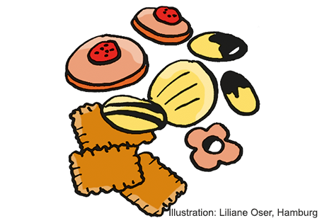 Leckere Weihnachtsplätzchen backen mit Zebra Franz