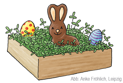 Eine essbare Osterdekoration fürs Klassenzimmer