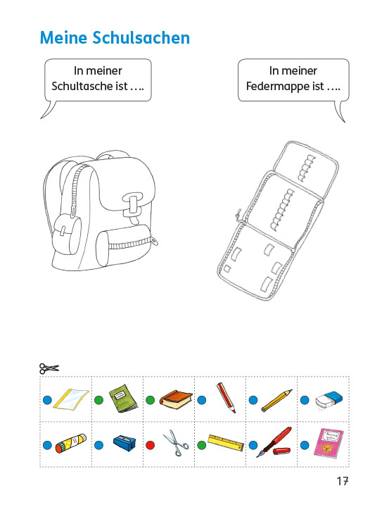 Meine Schulsachen