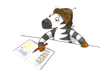 Die DaZ-Bildwortschatzkartei zum Zebra Arbeitsheft B