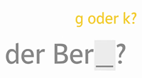 Fresch-Strategie Verlängern oder weiterschwingen g oder k