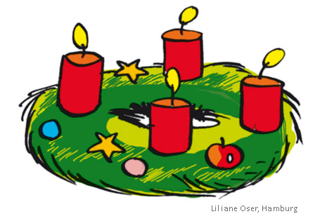 Ein Hörtext zum Thema: Woher kommt eigentlich der Adventskranz?
