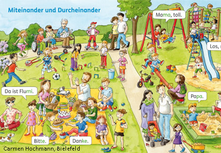 Zusätzliches Lesematerial: Eine Lesespurgeschichte zu Kapitel 3 des Zebra Lesebuches 1