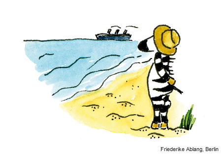 differenzierte lesetexte mit franz zebra-reise