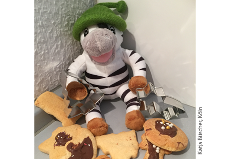 Vorlesen mit Franz Zebra im Advent