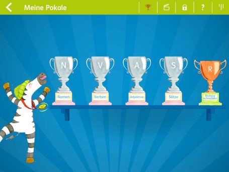 Meine Pokale App Zebra 3