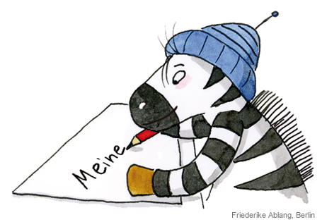 Franz Zebra schreibt Tagebuch
