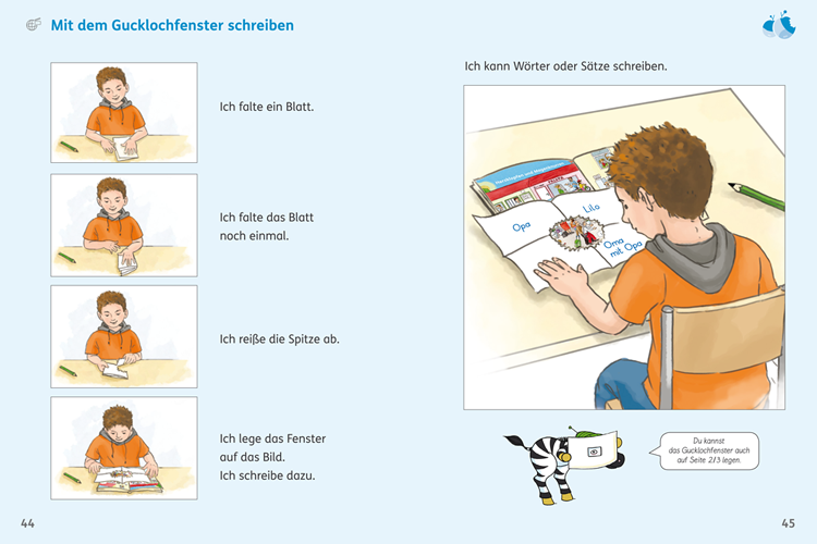 Methodenkompetenz trainieren mit dem Zebra Lesebuch 1
