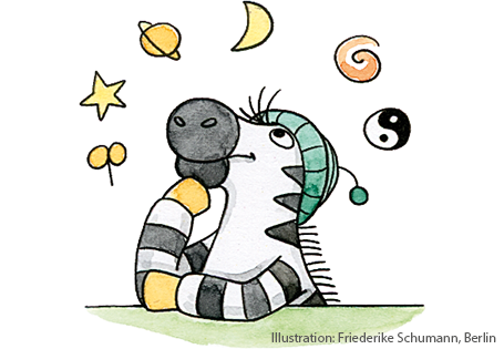 Reflexion zum Jahresanfang mit einem Arbeitsblatt von Zebra Franz