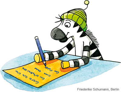 S645270967_S63_Zebra Sprachspielereien mit Fresch-Strategien Franz Zebra Tabellendiktat