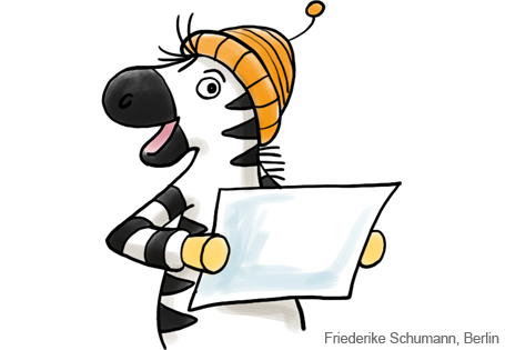 S645270979_S57_Zebra Lernen von zu Hause aus für DaZ-Kinder