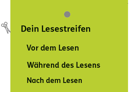 Der Lesestreifen aus dem Arbeitsheft Lesen/Schreiben 3 zur Förderung der Lesekompetenz