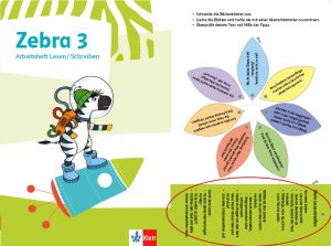 Zebrafanclub_Unterrichten_Deutsch_Lesestreifen_Klasse_3_Umschlag Zebra Lesebuch 3 Umschlag Lesestreifen