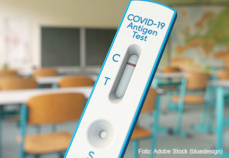 Corona-Selbsttest in der Grundschule
