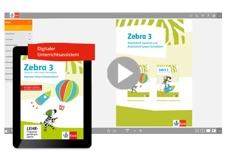 Interaktive Übungen mit dem Digitalen Unterrichtsassistenten Zebra 3