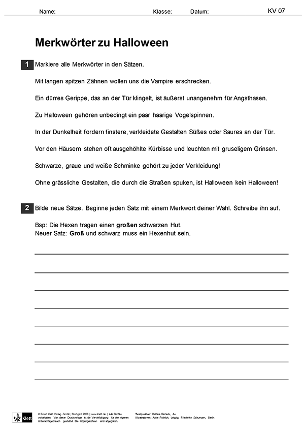 Zebrafanclub_Halloween_Freschstrategie_Merkwoerter Halloween mit Freschstrategien, Merkwörter