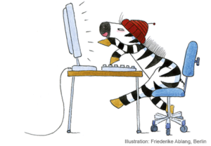 S569270663_S180_Zebra_Computer_pfad2 Medienkompetenz schulen: Digitale Schulbücher zum Lehrwerk Zebra