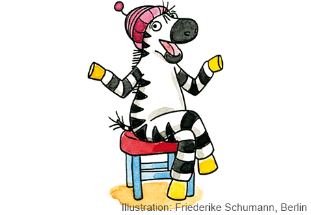 Achtsamer Sprachgebrauch – Zebra Franz‘ Vorhaben fürs neue Jahr