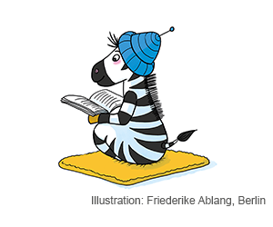 S569Sammel_Online_GSV_Zebra_Picto_lesen Lesen mit Franz