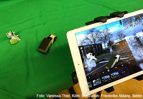 Stop-Motion-Film mit Zebra Franz: Sicher im Straßenverkehr