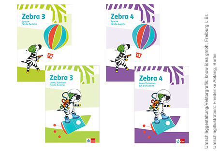 Ausleihvariante Zebra Sprache und Lesen/Schreiben für die Klassen 3 und 4 ist nun komplett