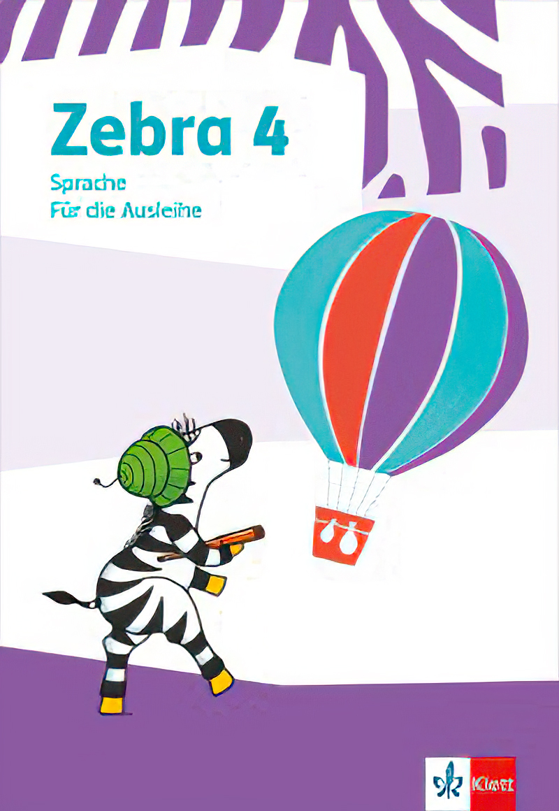 Zebra Arbeitsheft Sprache Ausleihvariante, Klasse 4