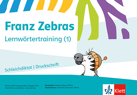 Häufig gebrauchte Merkwörter mit Franz Zebras Lernwörtertraining üben