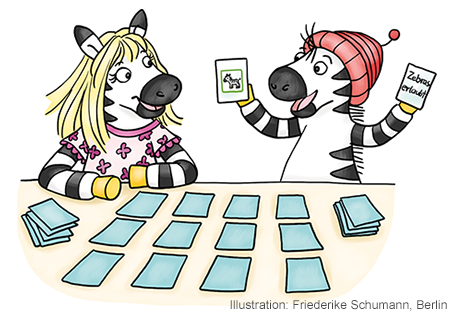 Wortschatzspiele für den DaZ-Unterricht von Franz Zebra
