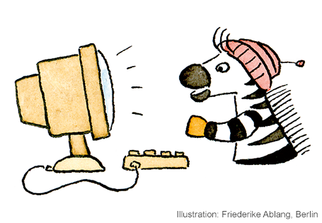 Deutsch als Zweitsprache digital unterrichten mit Zebra Franz