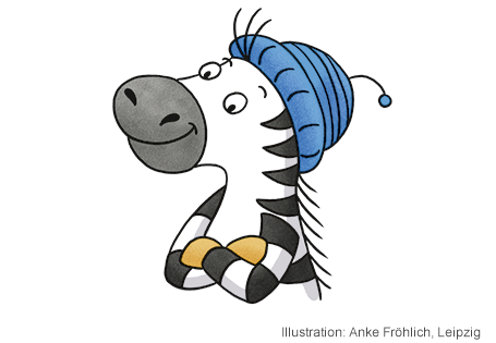 Freundlichere Selbstgespräche mit den 3 Zebra-Tippkarten