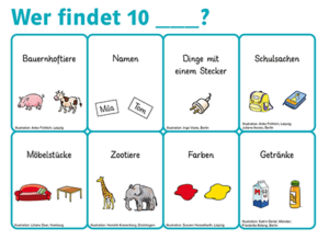 Zebrafanclub_DaZ-Wortschatzspiel_Wer_findet_zehn Zebras DaZ Wortschatzspiel Wer findet zehn?