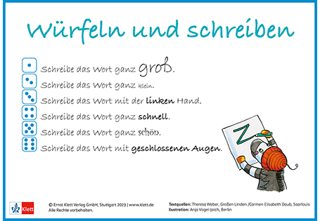 Den Grundwortschatz spielerisch trainieren mit Zebras Kartei für Klasse 2–4