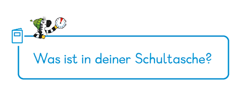 Der fünf-Minuten-Schreibanlass im Zebra Lesebuch 1, 2024