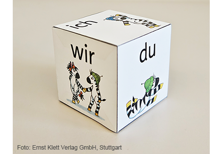 Spielerische Leseförderung mit dem Lesewürfel ich-du-wir