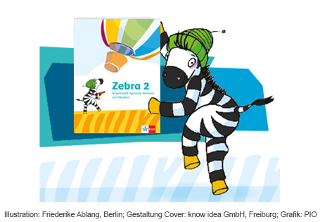 Zielgleich, aber differenziert unterrichten: Seitenparalleles Zebra 2 Sprache Förderheft, 2024