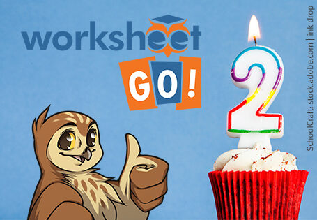 Mit interaktiven Zebra Worksheet Go! Arbeitsblättern feiern wir zwei Jahre Kooperation