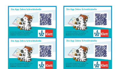 Zebra Schultüte 2024 Kärtchen App Die Zebra Schreibtabelle