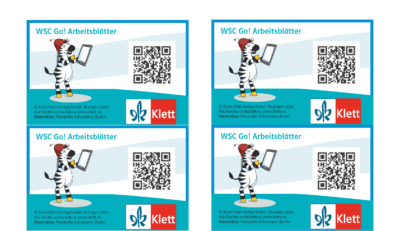Zebra Schultüte 2024 QR Code WSC Go!
