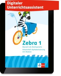 ECN00044UAA99_2469_200 Der Digitale Unterrichtsassistent zum Zebra Deutsch als Zweitsprache Arbeitsheft Alphabetisierung