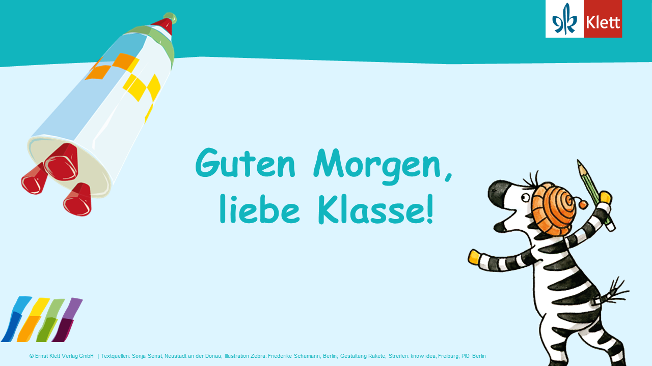 Zebrafanclub Folie 2 für den Tagesanfang