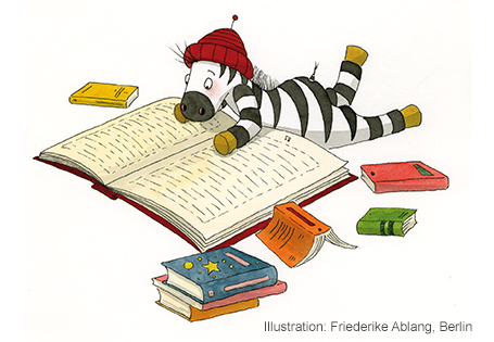 Sinnverstehendes Lesen üben mit Franz Zebras Tafelkarten Lesetipps