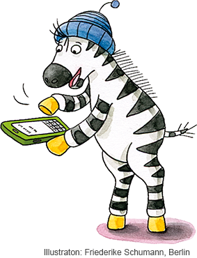 S645270866_72_Zebra_Handy Klare Elternkommunikation: Wähle den Kommunikationskanal bewusst