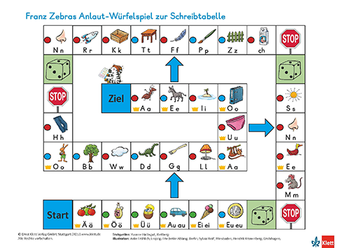 Zebra Lautspiele: Würfelspiele