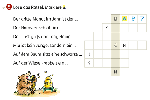 Zebrafanclub_Aufgabe_Merkwoerter_AHSprache2_2024_S113 Zebra Arbeitsheft Sprache 2 Aufgabe 5 Merkwörter Seite 113