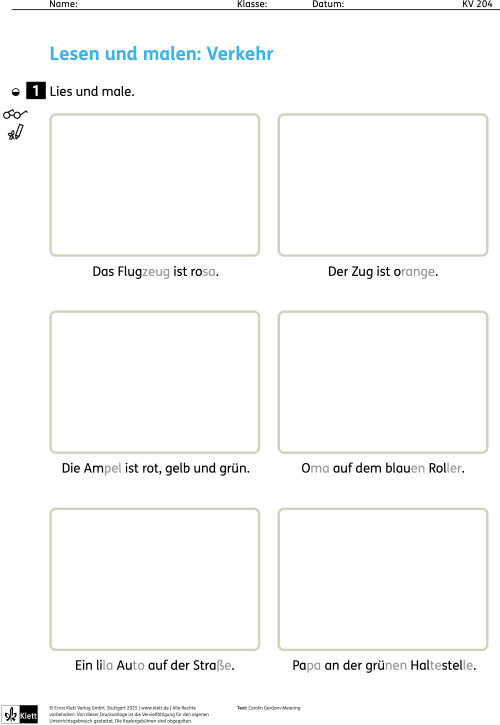 Zebra DaZ Arbeitsheft Wortschatz KV 204