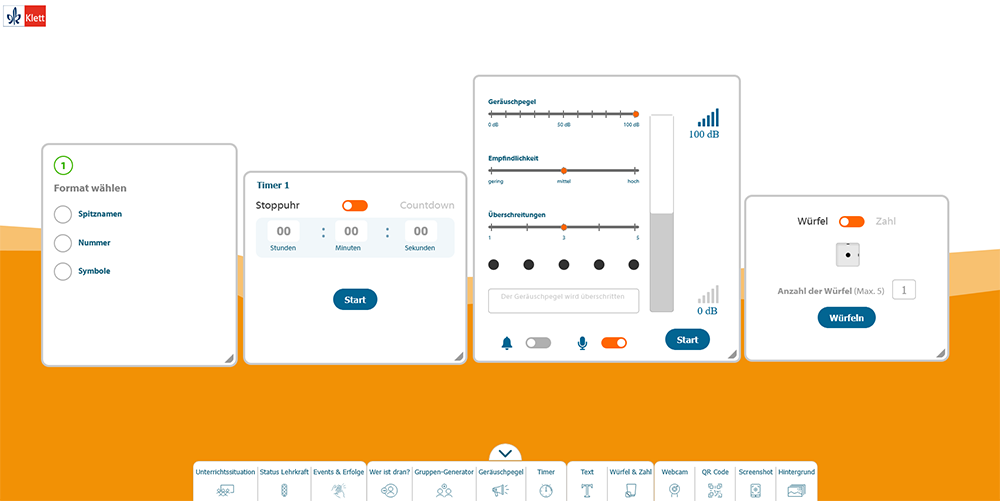 Zebra_DUA_Tools Ordnung im Klassenraum mit den Digitalen Tools von Klett