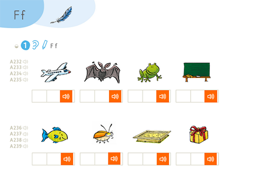 Zebra_DaZ_DUA_Seite_48_1 Zebra DaZ Arbeitsheft Alphabetisierung Seite 48, Aufgabe 1.