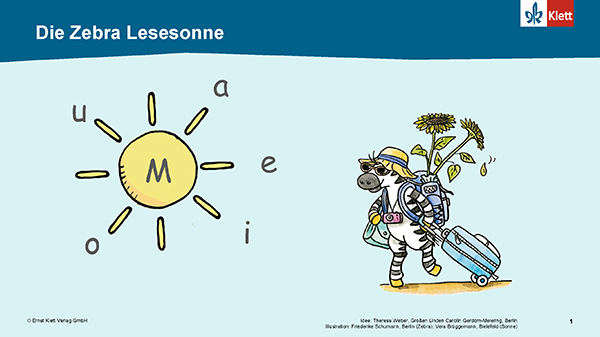 Zebra Präsentation Lesesonne Seite 1