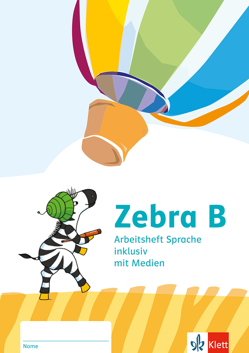 Cover 271091 Zebra B Arbeitsheft Sprache inklusiv