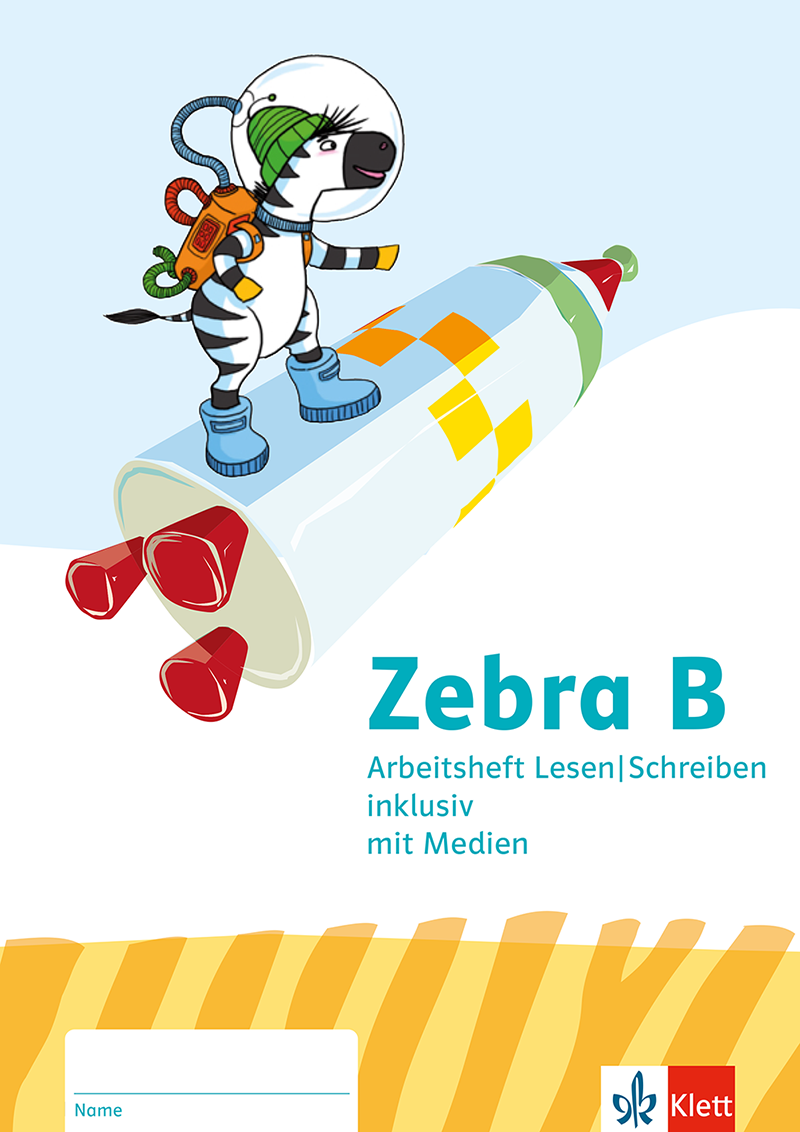 Cover 271092 Zebra B Arbeitsheft Lesen / Schreiben inklusiv